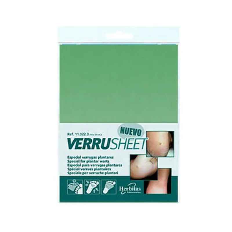 דף ג'ל Verrusheetמרפא עם שמנים אתריים ושמן עץ התה Verrusheet гелиевый лист с лечебными маслами