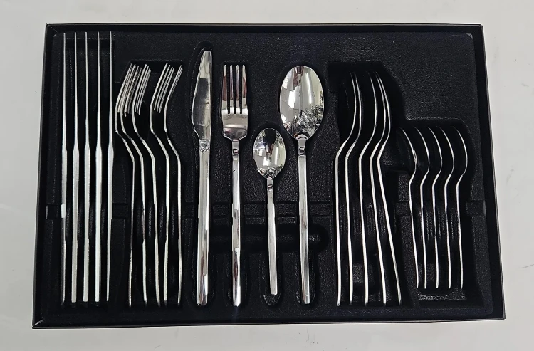 סט סכו"ם נירוסטה 24 חלקים סולתם