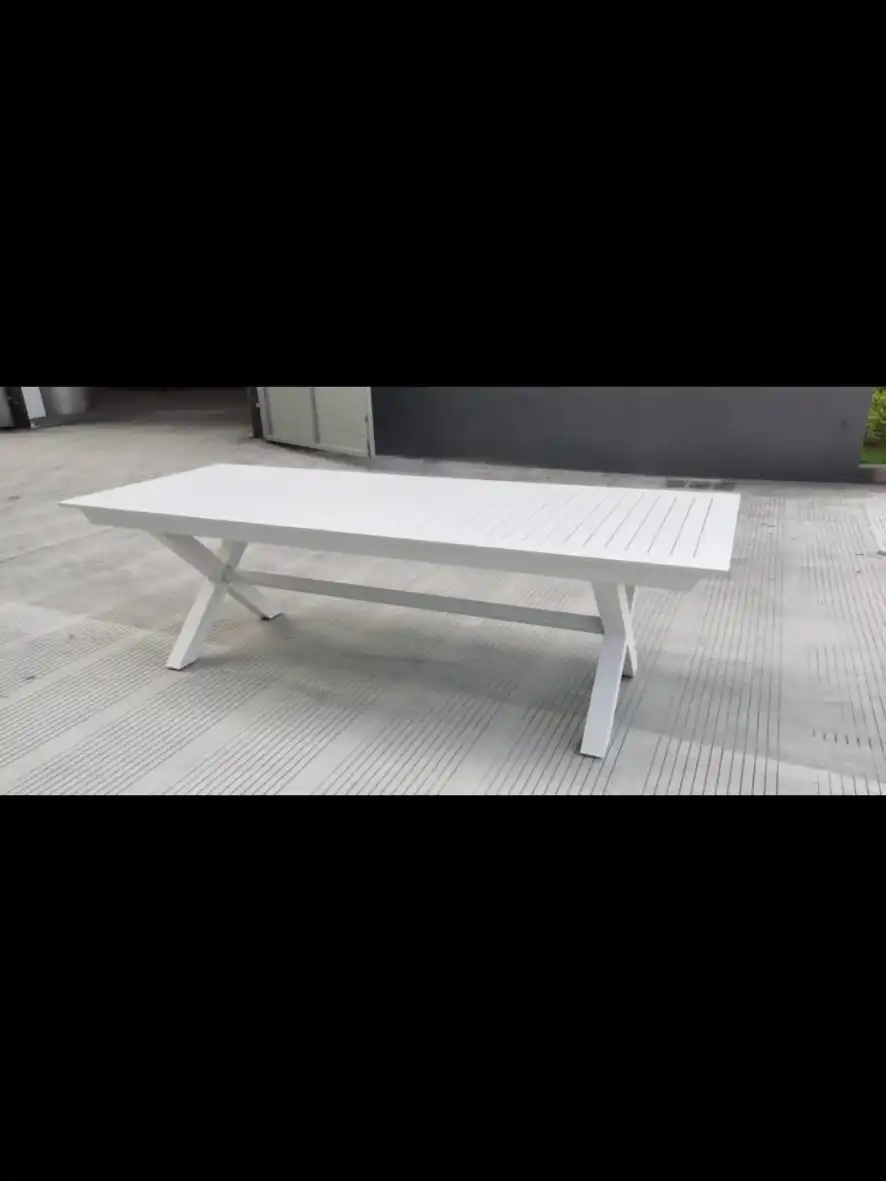 פינת אוכל "מדריד" צבע לבן