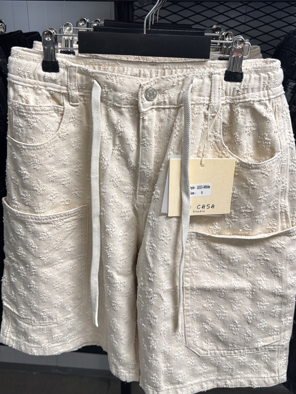 ג׳ינס קצר Lace Fade