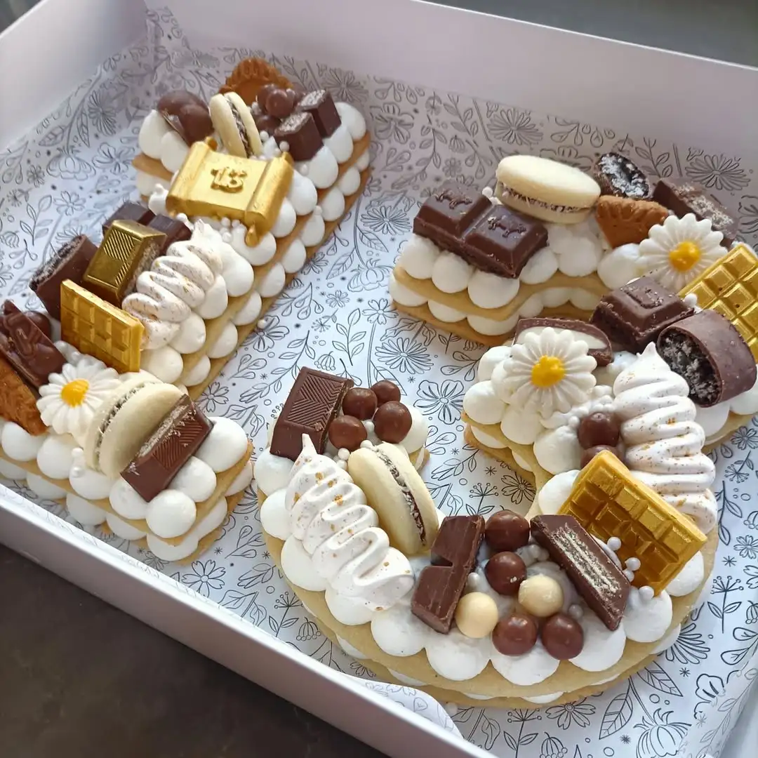 עוגת בצק שקדים 