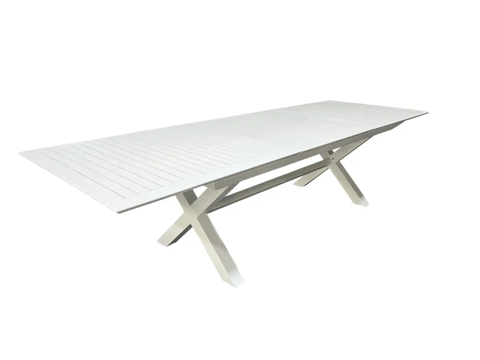 פינת אוכל ״פריז" 4 מטר צבע לבן