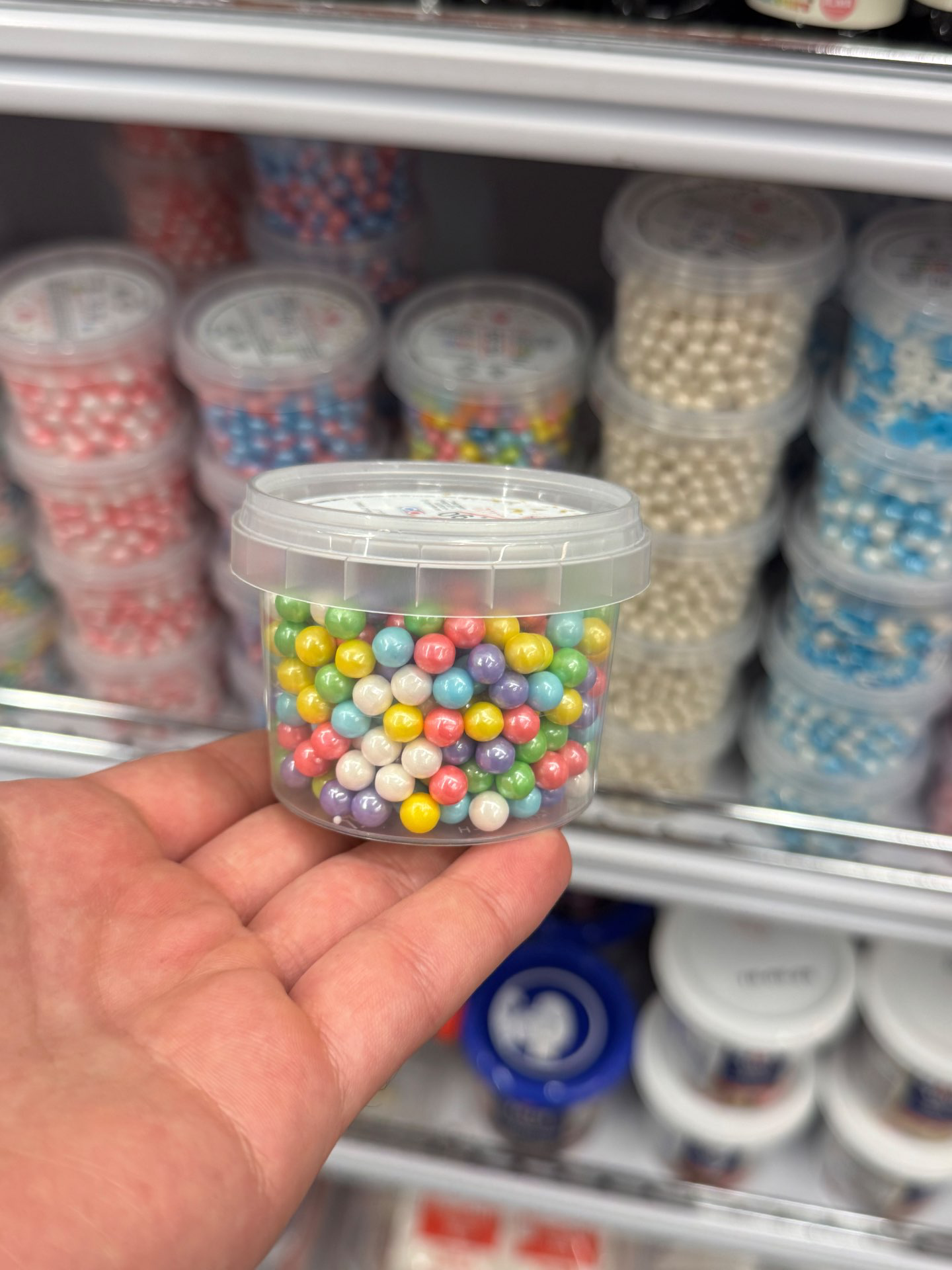 סוכריות פנינים צבעוני 80 גרם