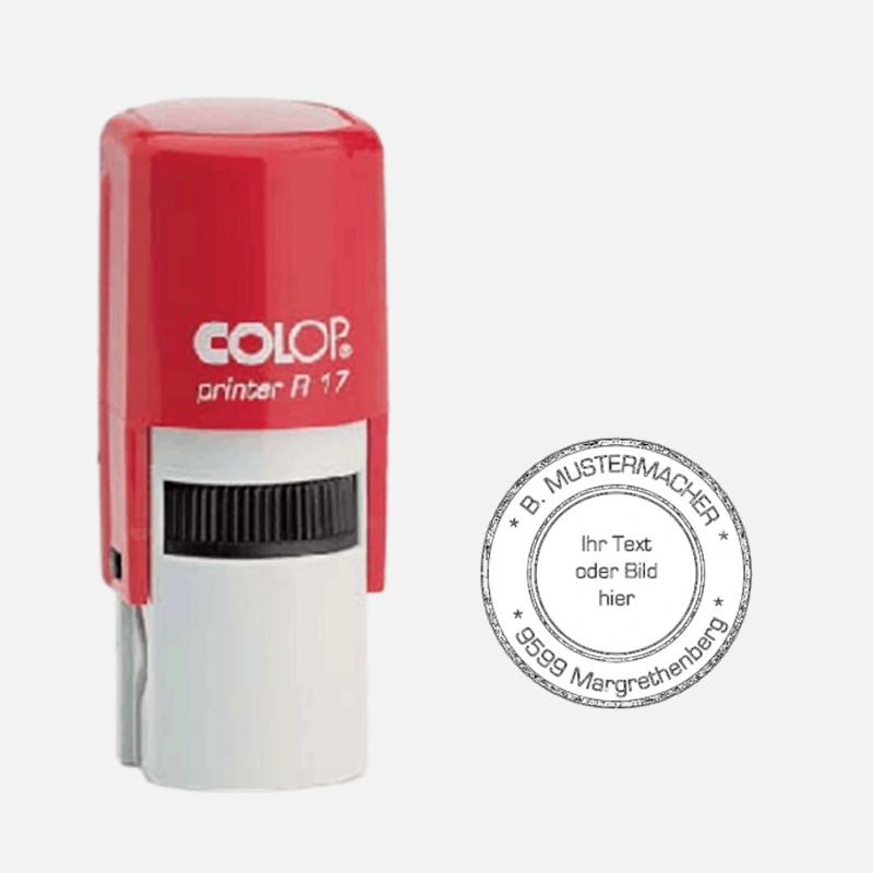 חותמת עגולה R17 