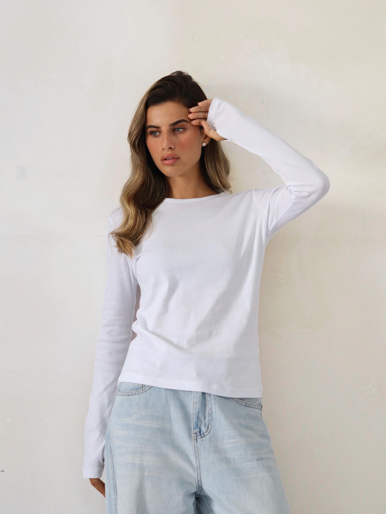 חולצת בייסיק כפפה דקה