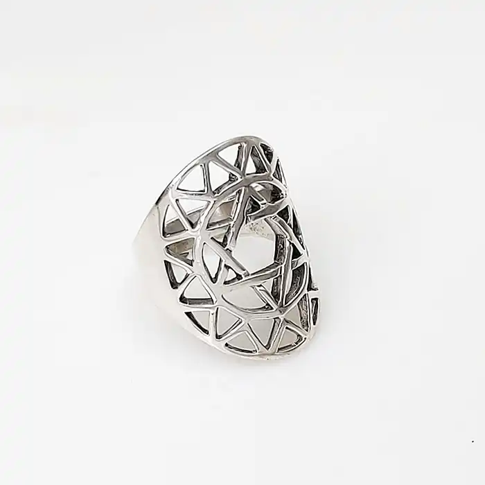 טבעת שמע ישראל לאישה כסף925