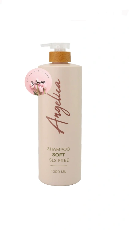 שמפו ‘סופט’ ללא מלחים לשיער דק ויבש 1000 מ”ל – אנג’ליקה ANGELICA