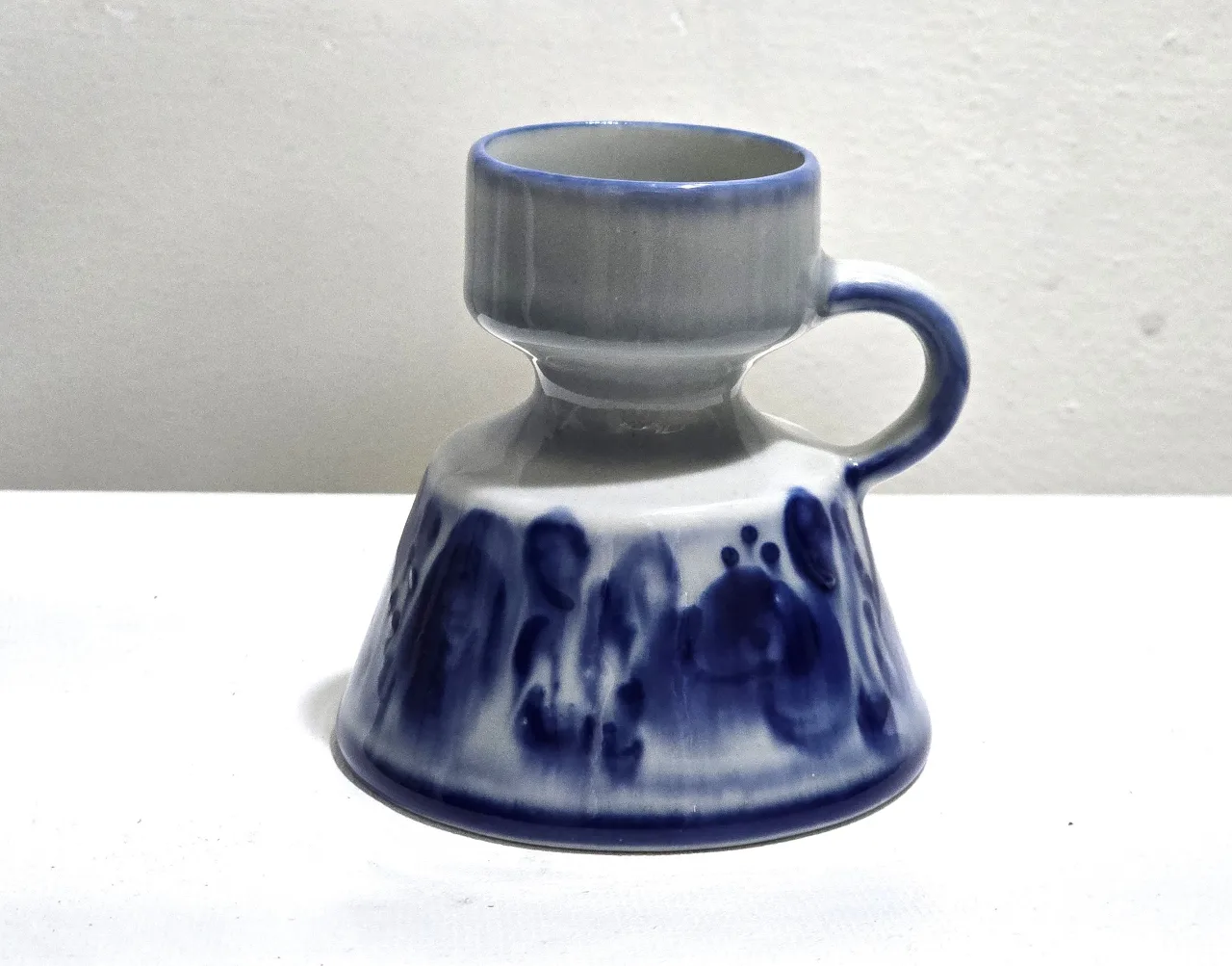 לפיד ערבסק פמוט קטן10 ס'מ גובה חתום בתחתית