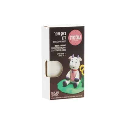 בצק סוכר עלמה 150 גרם – לבן