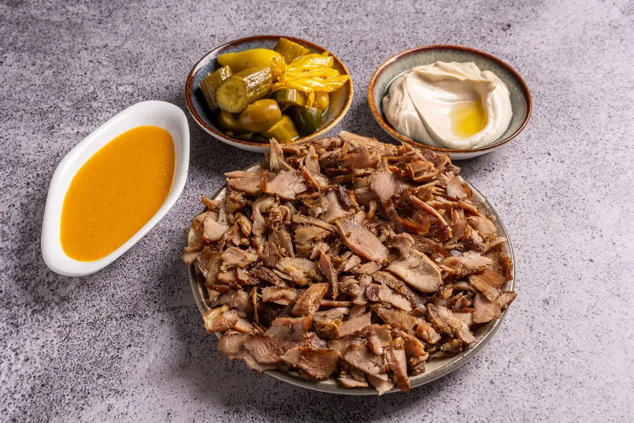 שווארמה הודו בצלחת