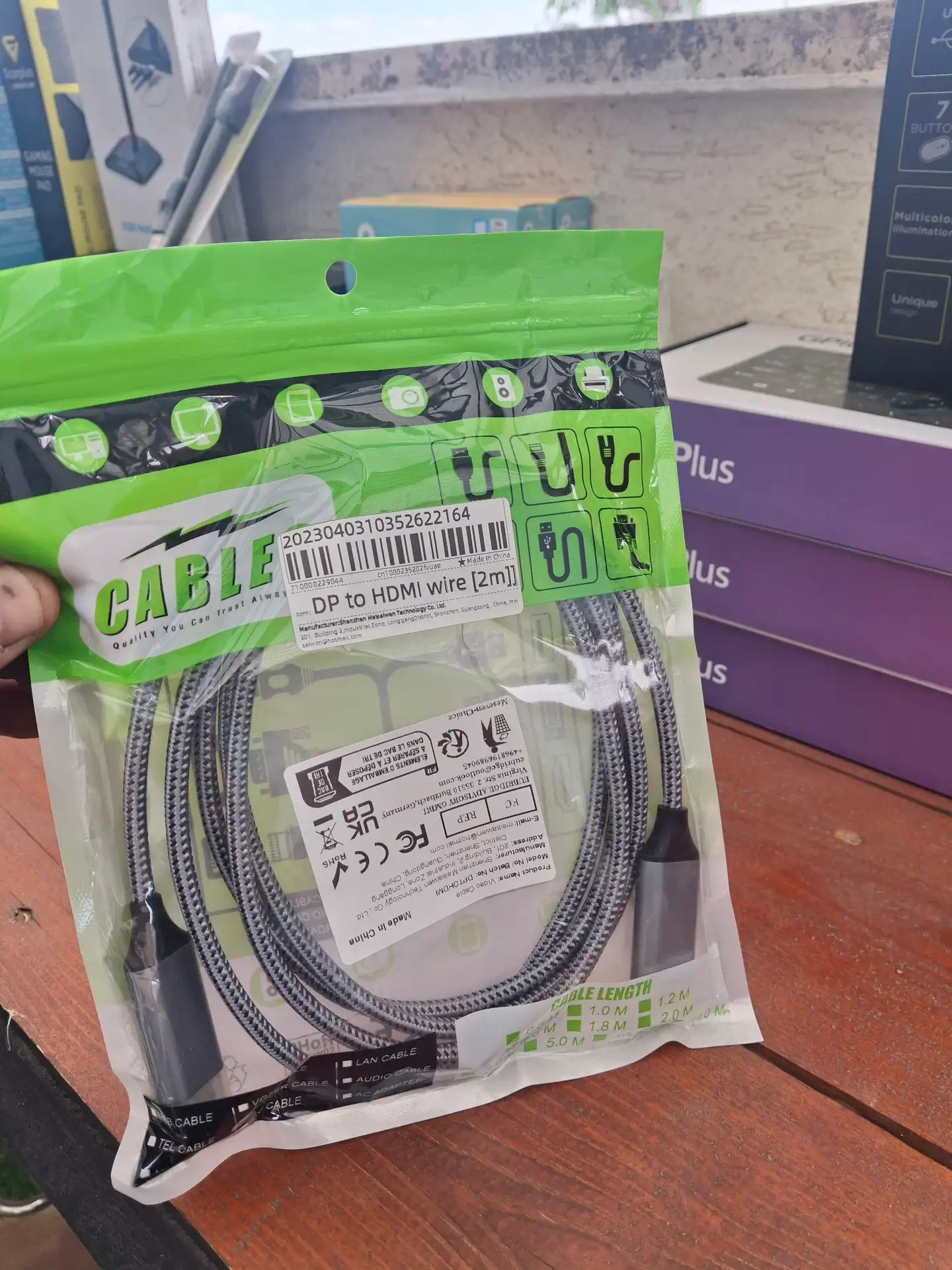 כבל Dp ל Hdmi חברת Cables