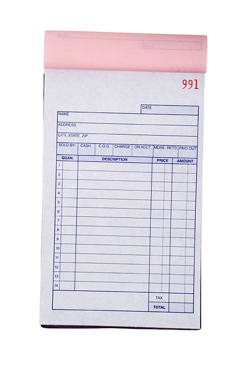 פנקסי **תעודת משלוח** 14/20 ס"מ (ע.מ) 