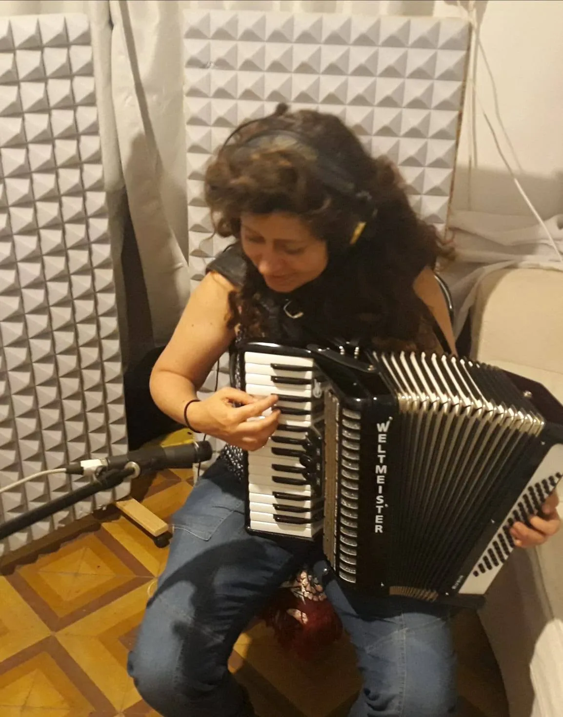 הקלטת אקורדיון