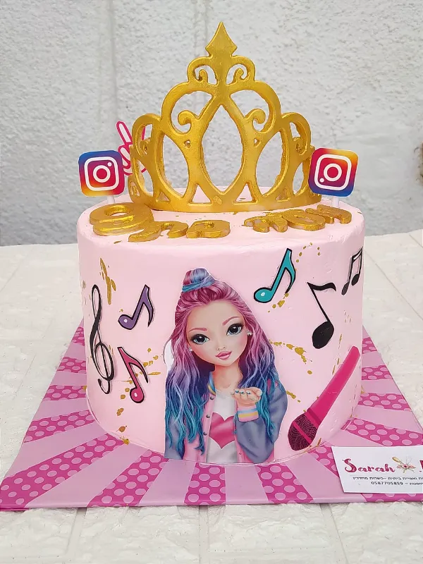 עוגה מעוצבת🎶🎂