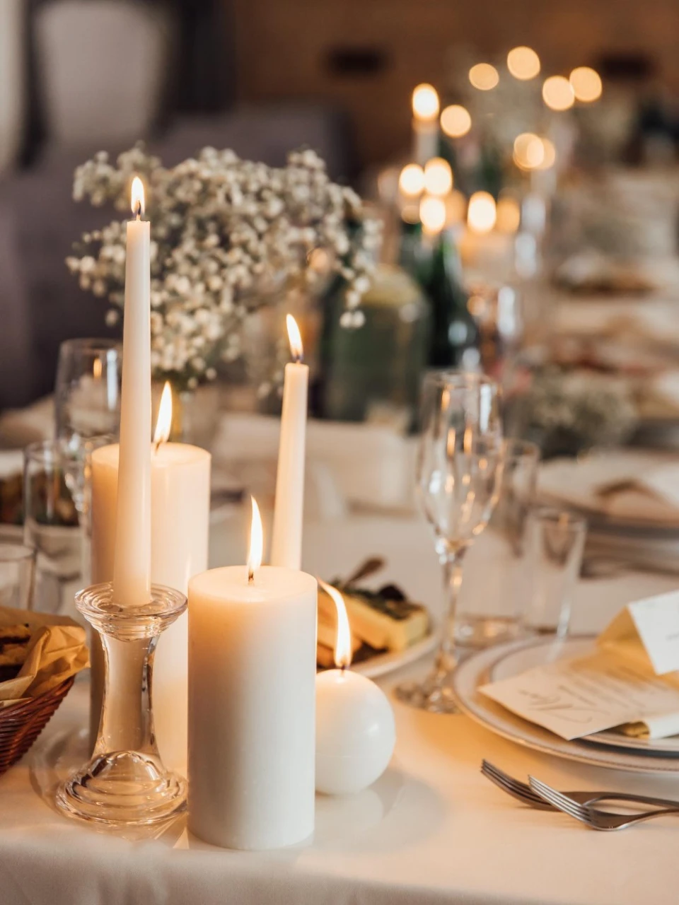 נרות לאירועים ומתנות