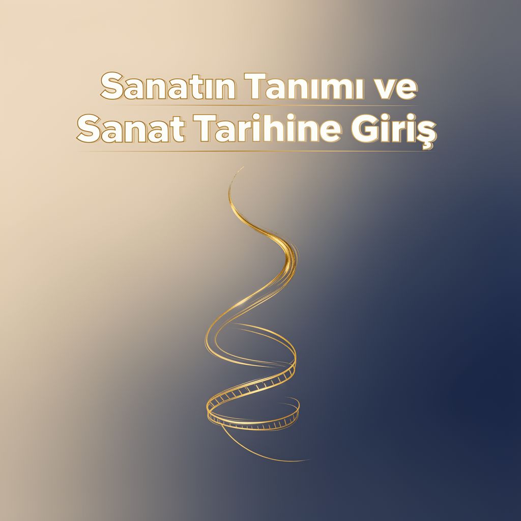Sanatın Tanımı ve Sanat Tarihine Giriş