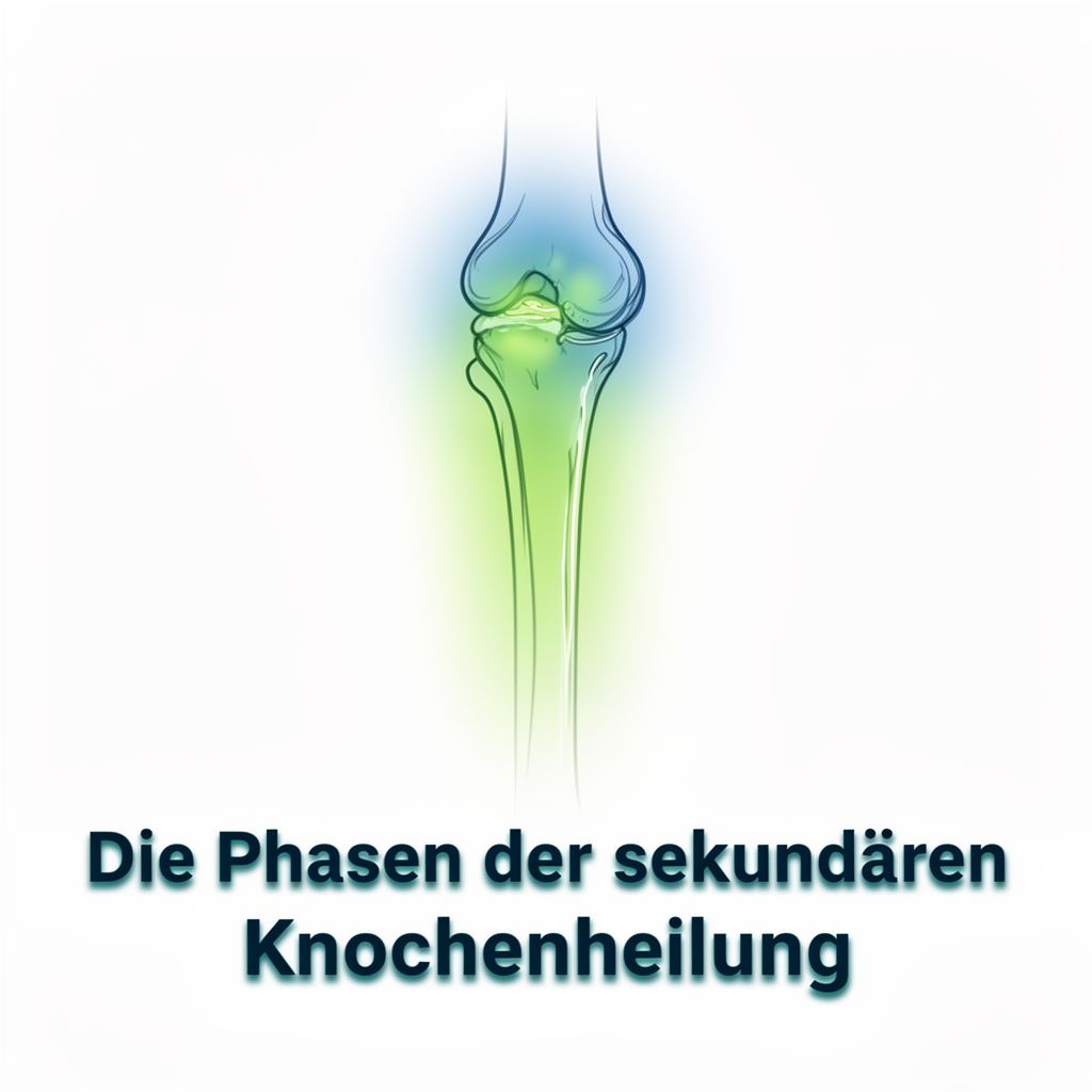 Die Phasen der sekundären Knochenheilung