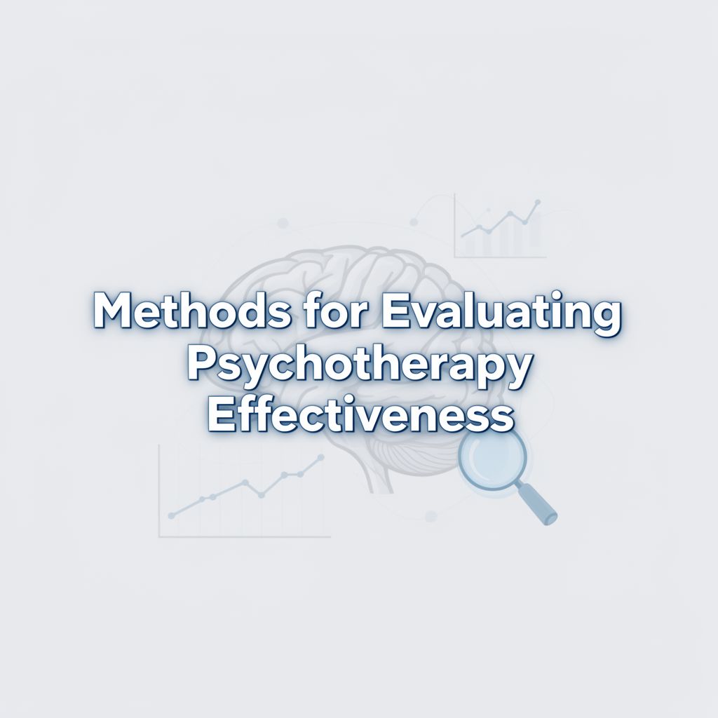 Methods for Evaluating Psychotherapy Effectiveness