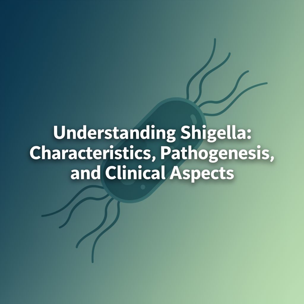 Understanding Shigella: Characteristics, Pathogenesis, and Clinical Aspects