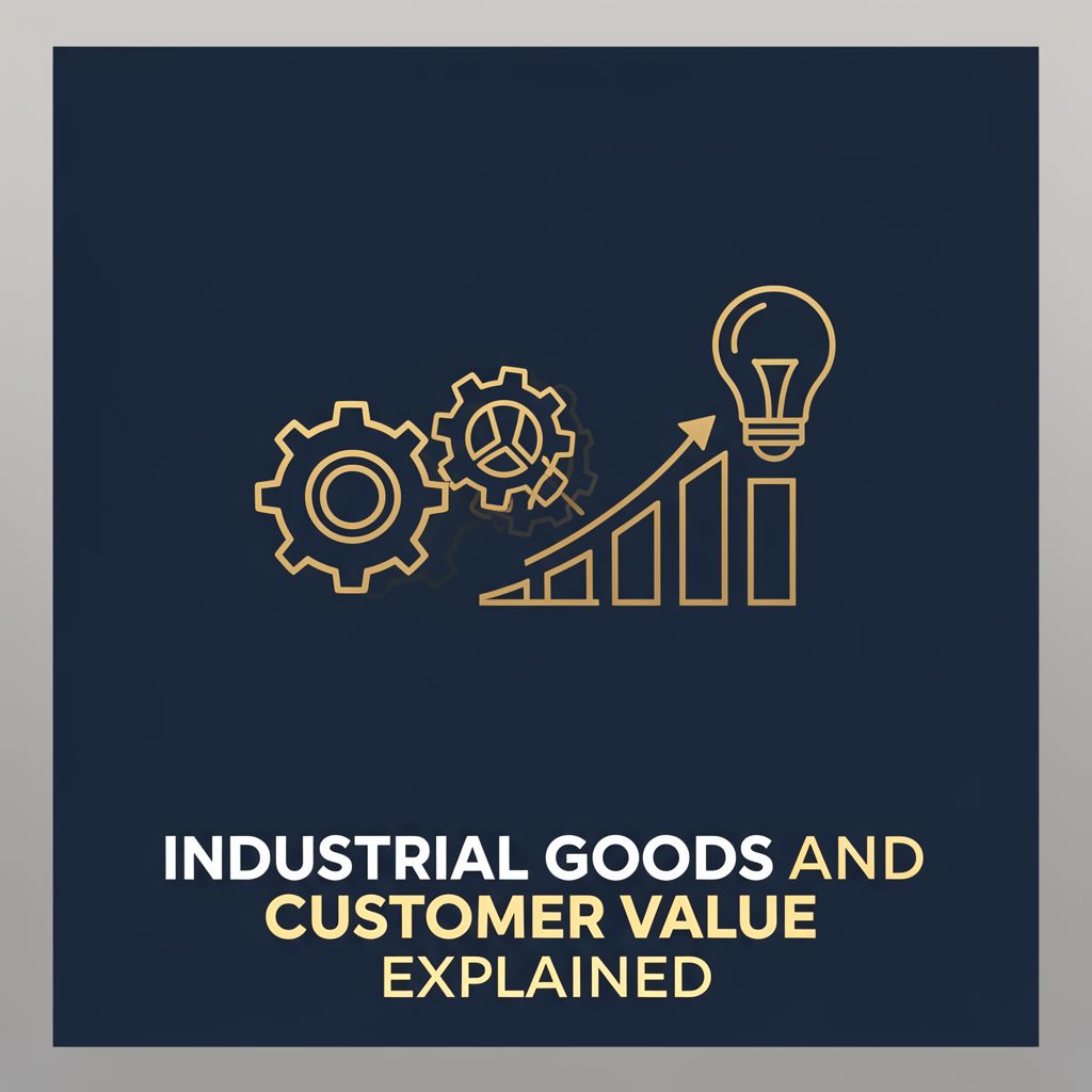Industrial Goods and Customer Value Explained