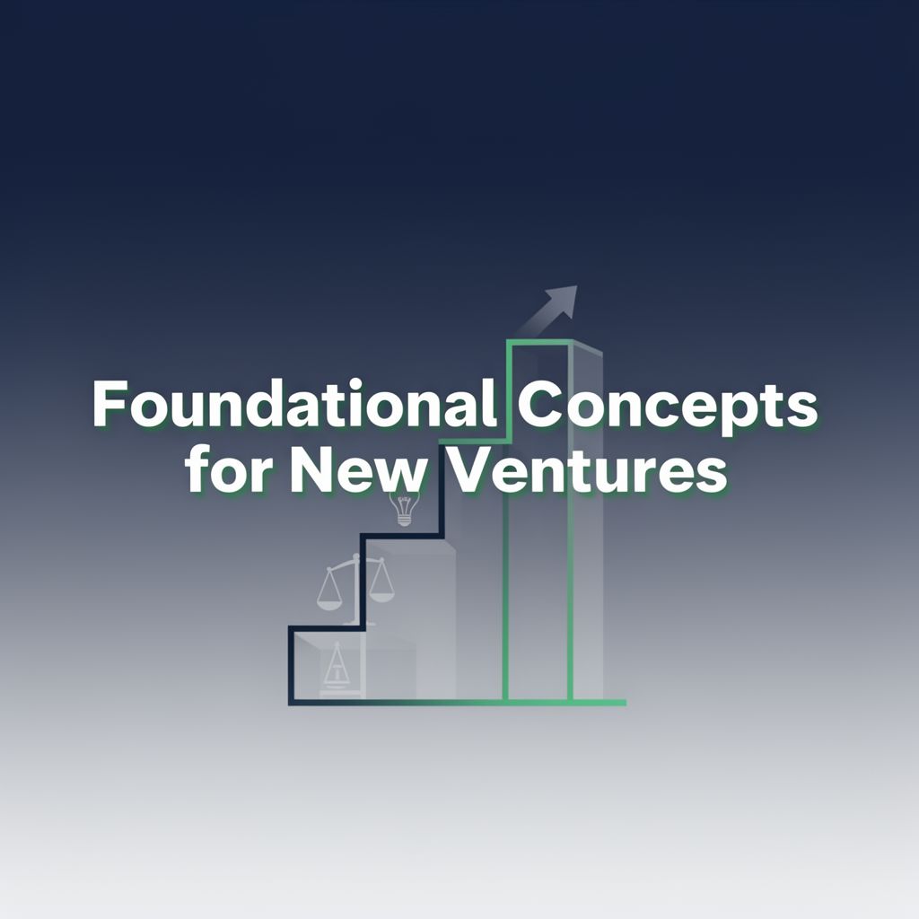 Foundational Concepts for New Ventures