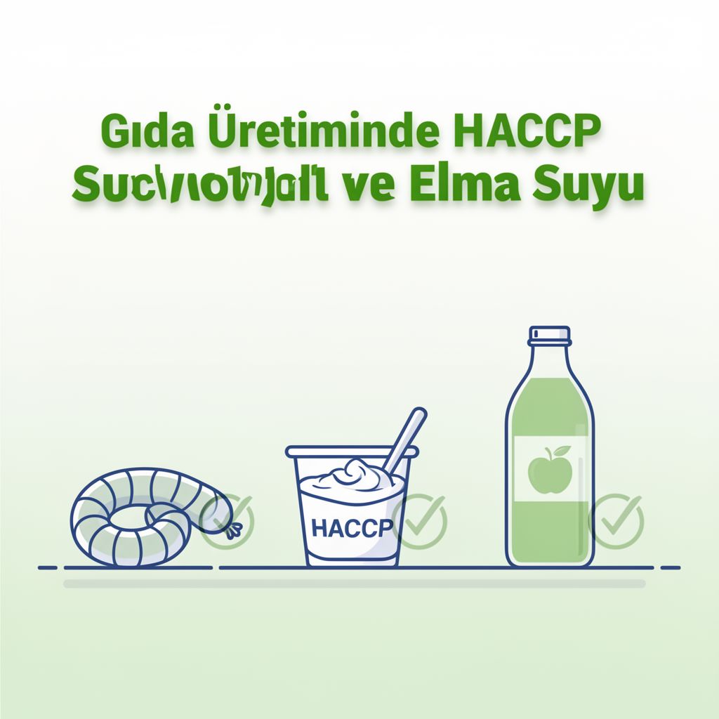 Gıda Üretiminde HACCP Uygulamaları: Sucuk, Yoğurt ve Elma Suyu