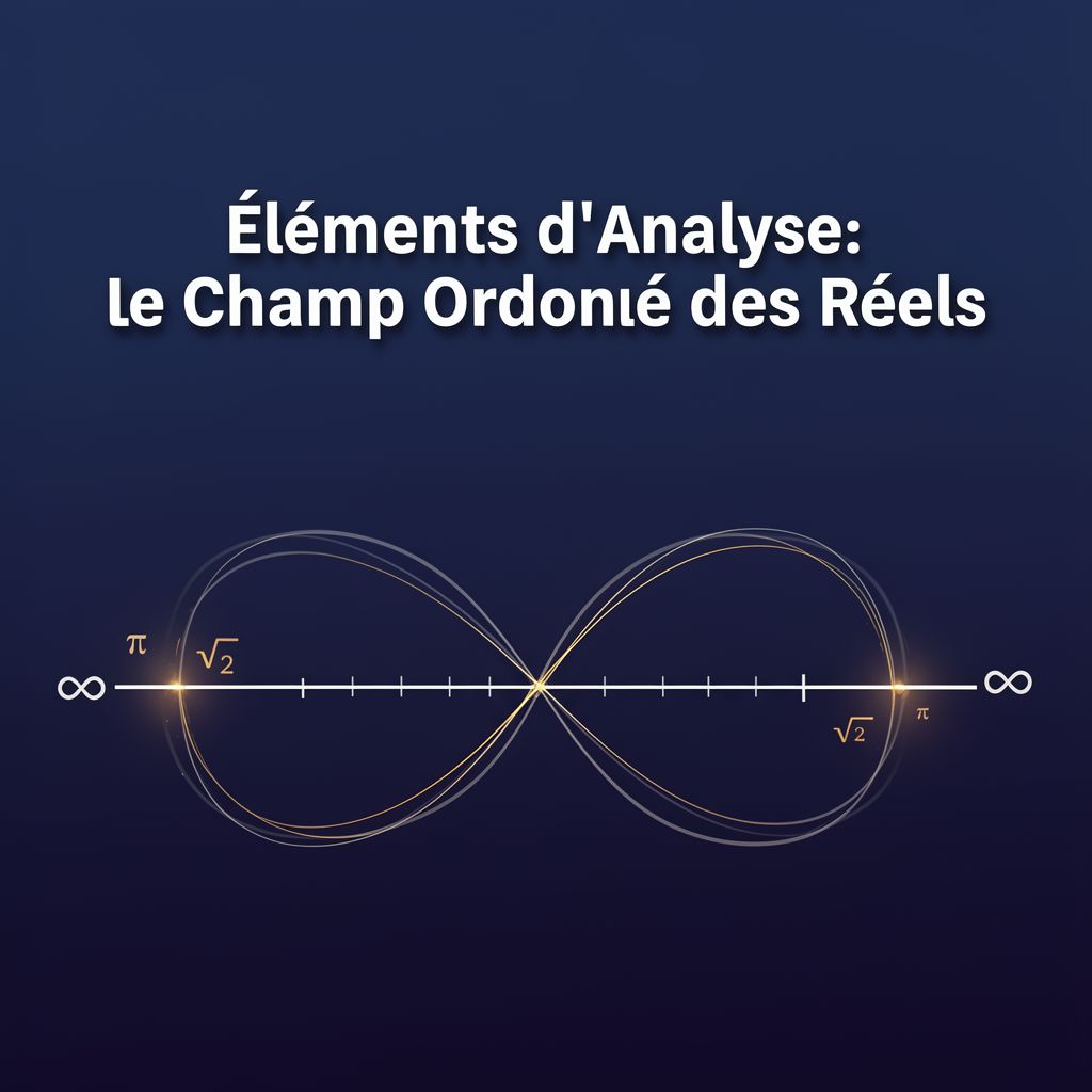 Éléments d'Analyse: Le Champ Ordonné des Réels