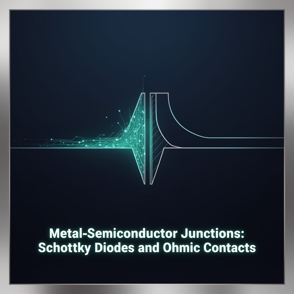 Metal-Semiconductor Junctions: Schottky Diodes and Ohmic Contacts