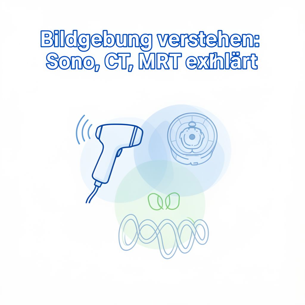 Bildgebung verstehen: Sono, CT, MRT erklärt