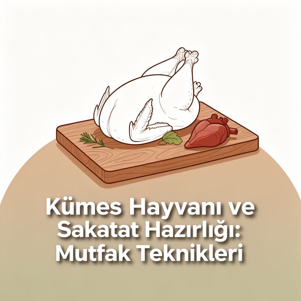 Kümes Hayvanı ve Sakatat Hazırlığı: Mutfak Teknikleri