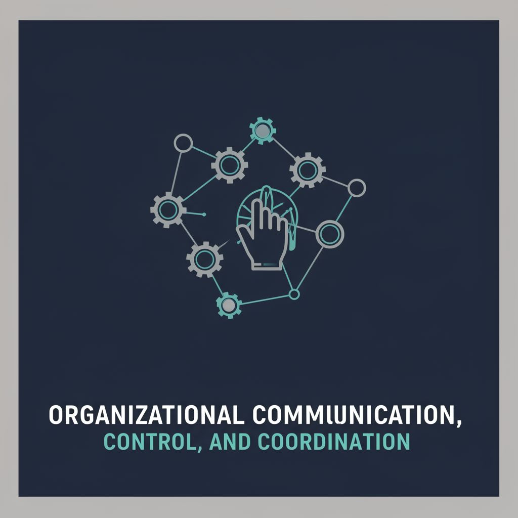 Organizational Communication, Control, and Coordination
