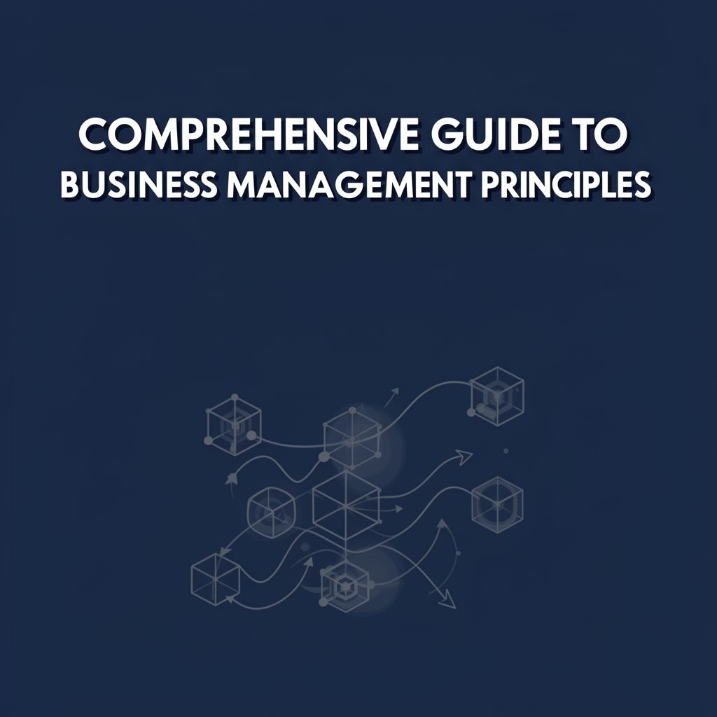 Comprehensive Guide to Business Management Principles