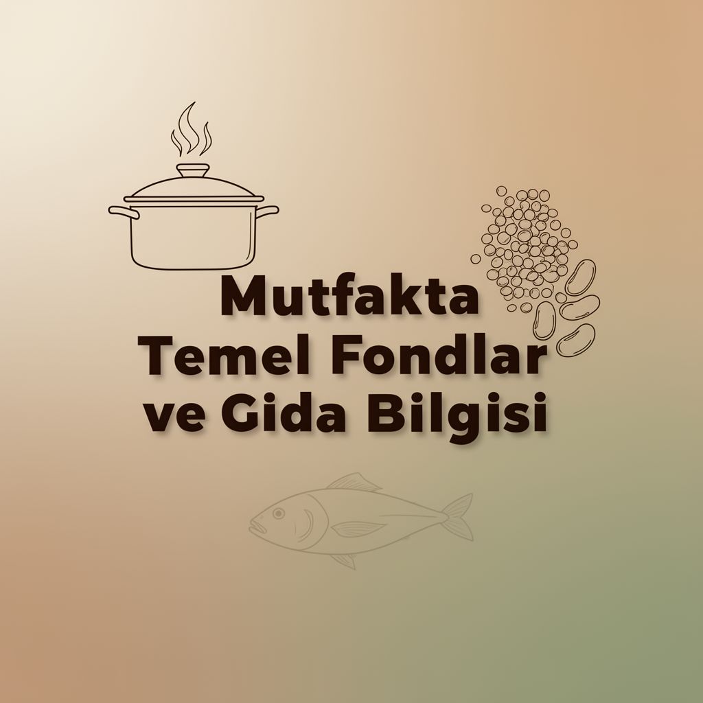 Mutfakta Temel Fondlar ve Gıda Bilgisi
