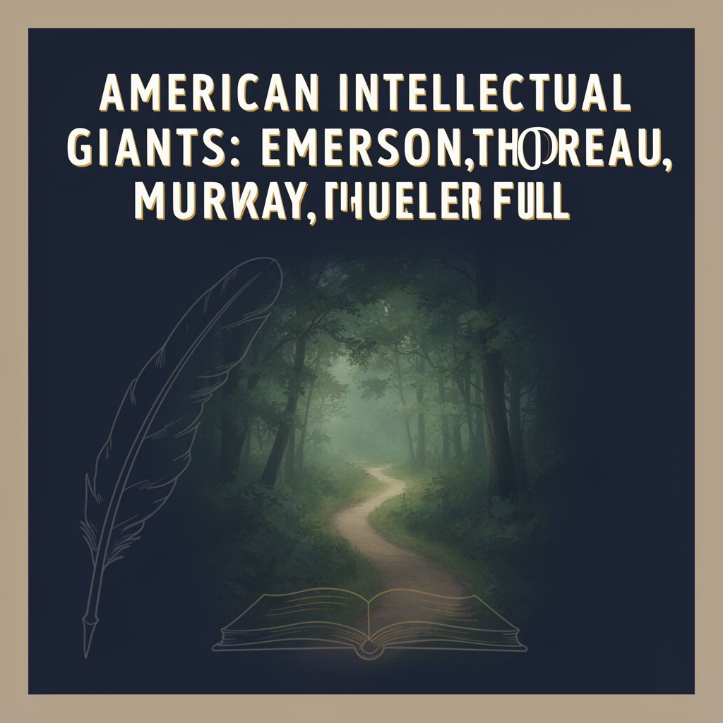 American Intellectual Giants: Emerson, Thoreau, Murray, Fuller