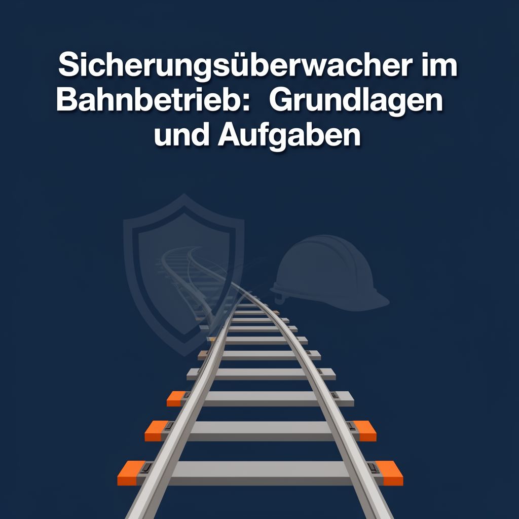 Sicherungsüberwacher im Bahnbetrieb: Grundlagen und Aufgaben