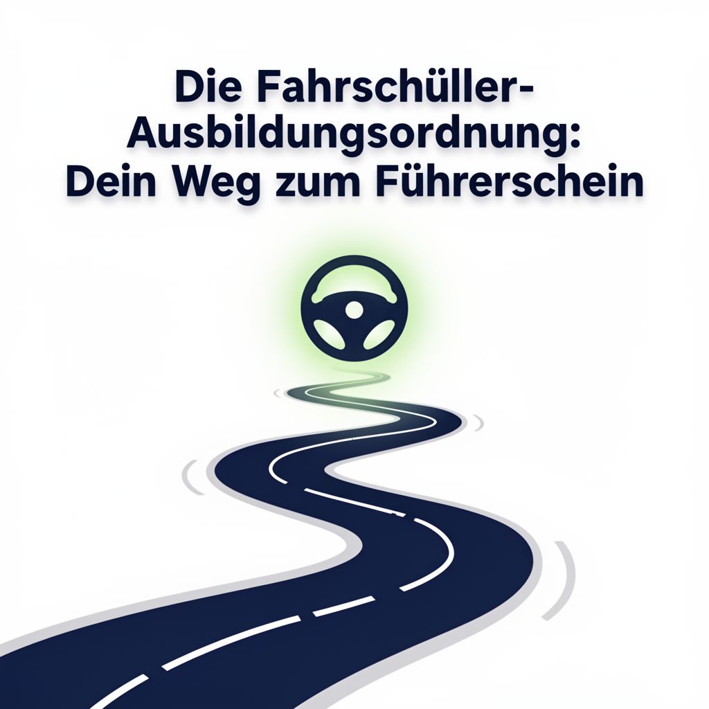 Die Fahrschüler-Ausbildungsordnung: Dein Weg zum Führerschein