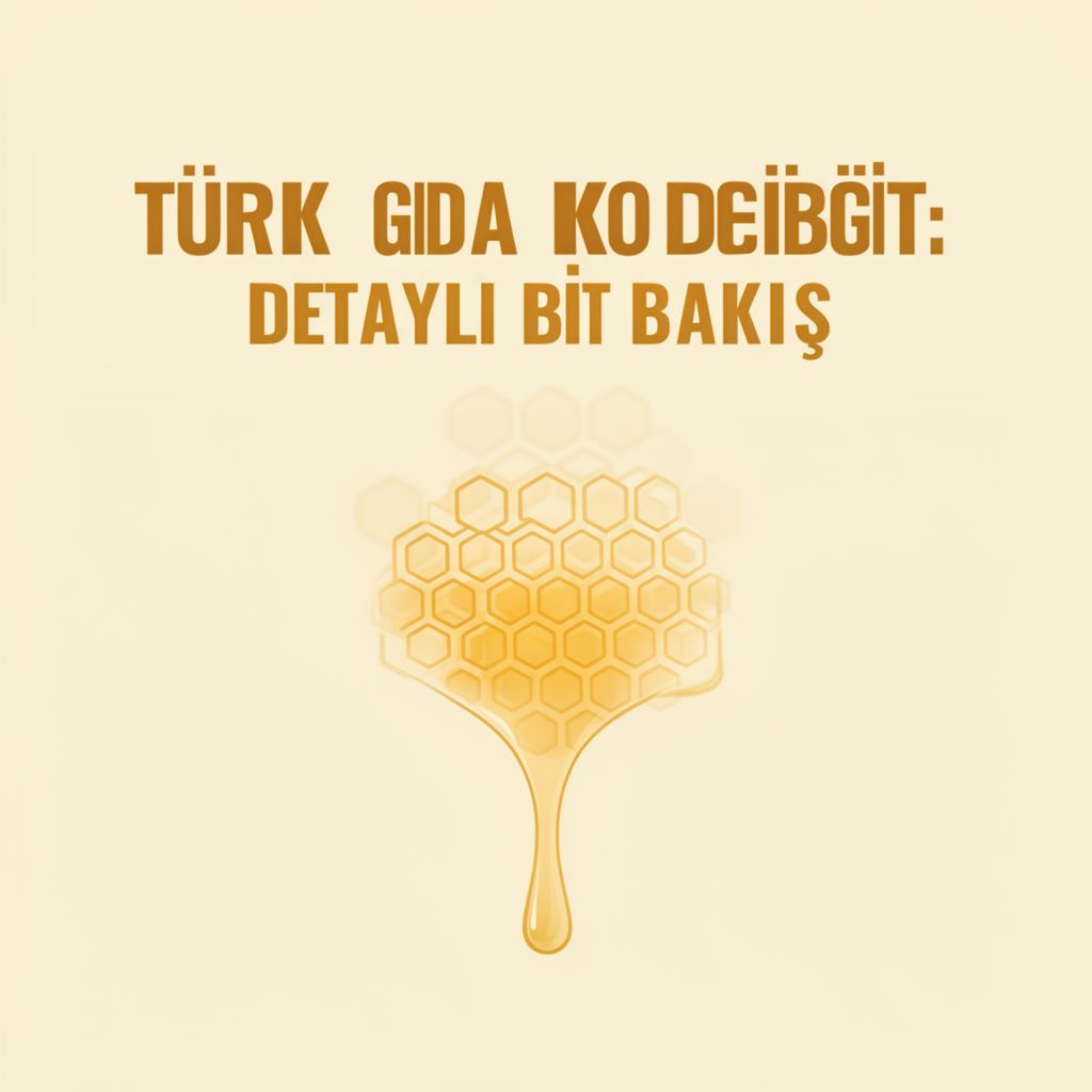 Türk Gıda Kodeksi Bal Tebliği: Detaylı Bir Bakış