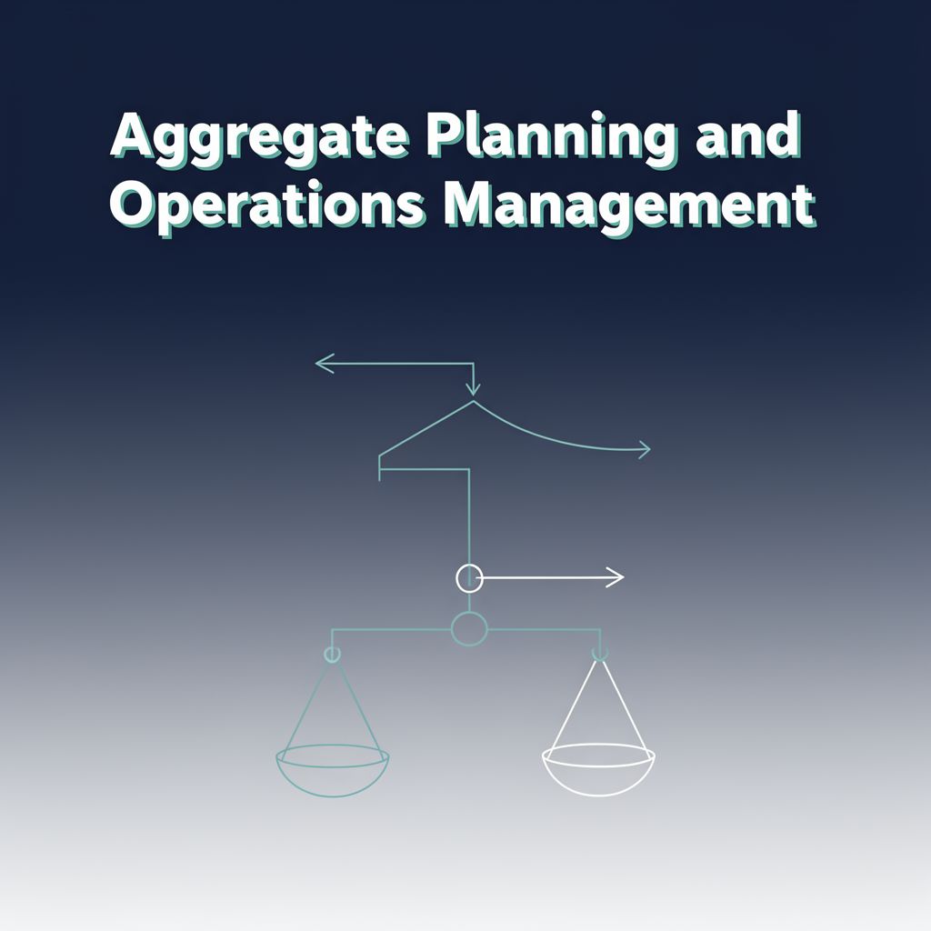 Aggregate Planning and Operations Management