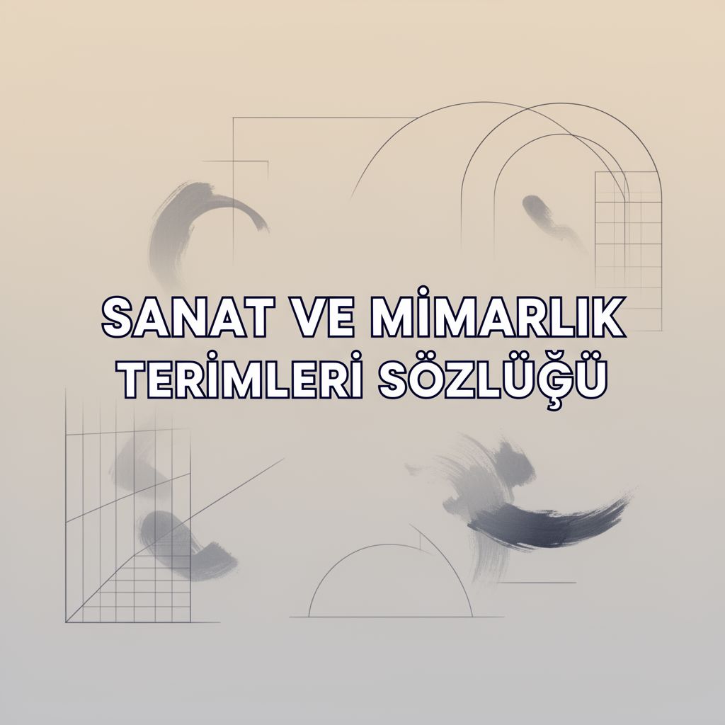 Sanat ve Mimarlık Terimleri Sözlüğü