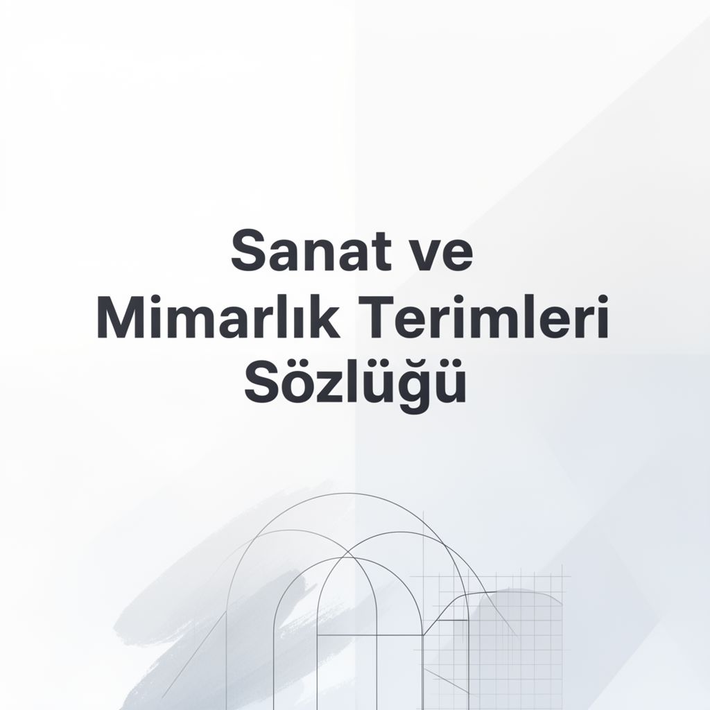 Sanat ve Mimarlık Terimleri Sözlüğü