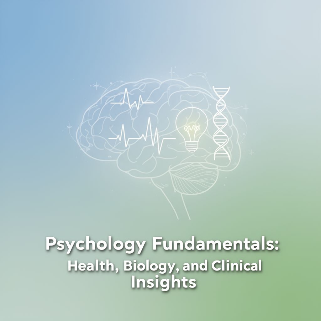 Psychology Fundamentals: Health, Biology, and Clinical Insights