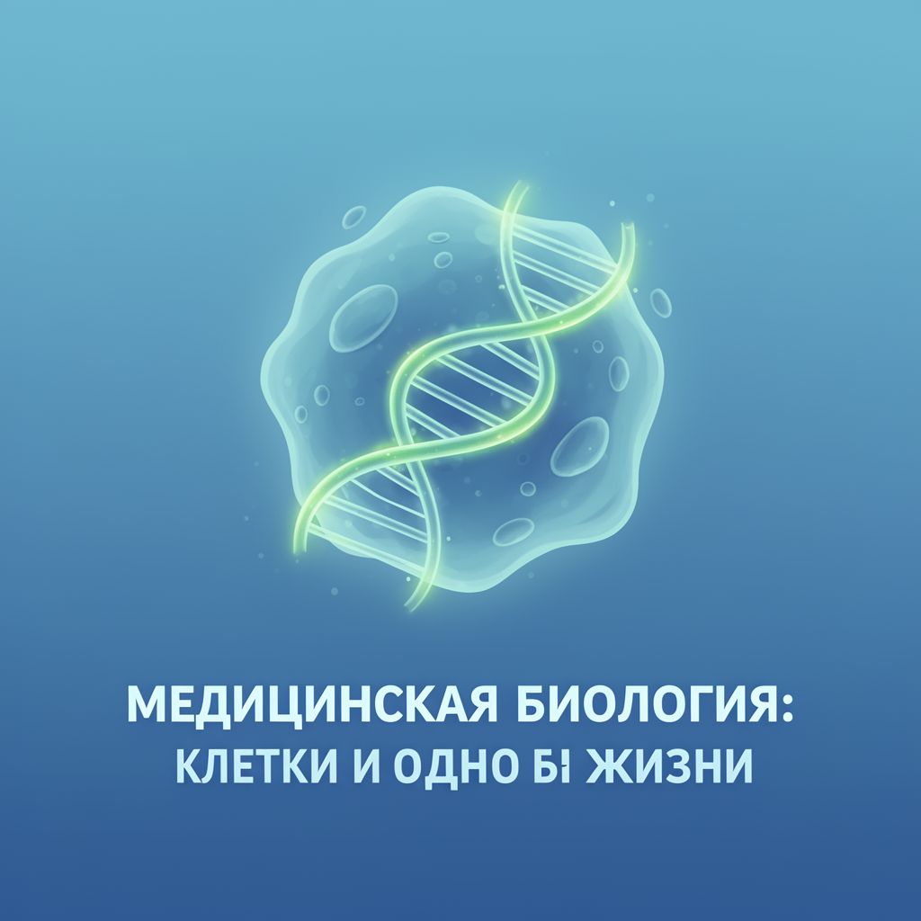 Медицинская Биология: Клетки и ДНК – Основы Жизни