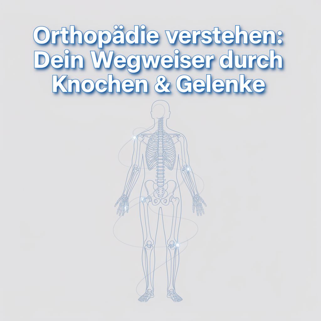 Orthopädie verstehen: Dein Wegweiser durch Knochen & Gelenke