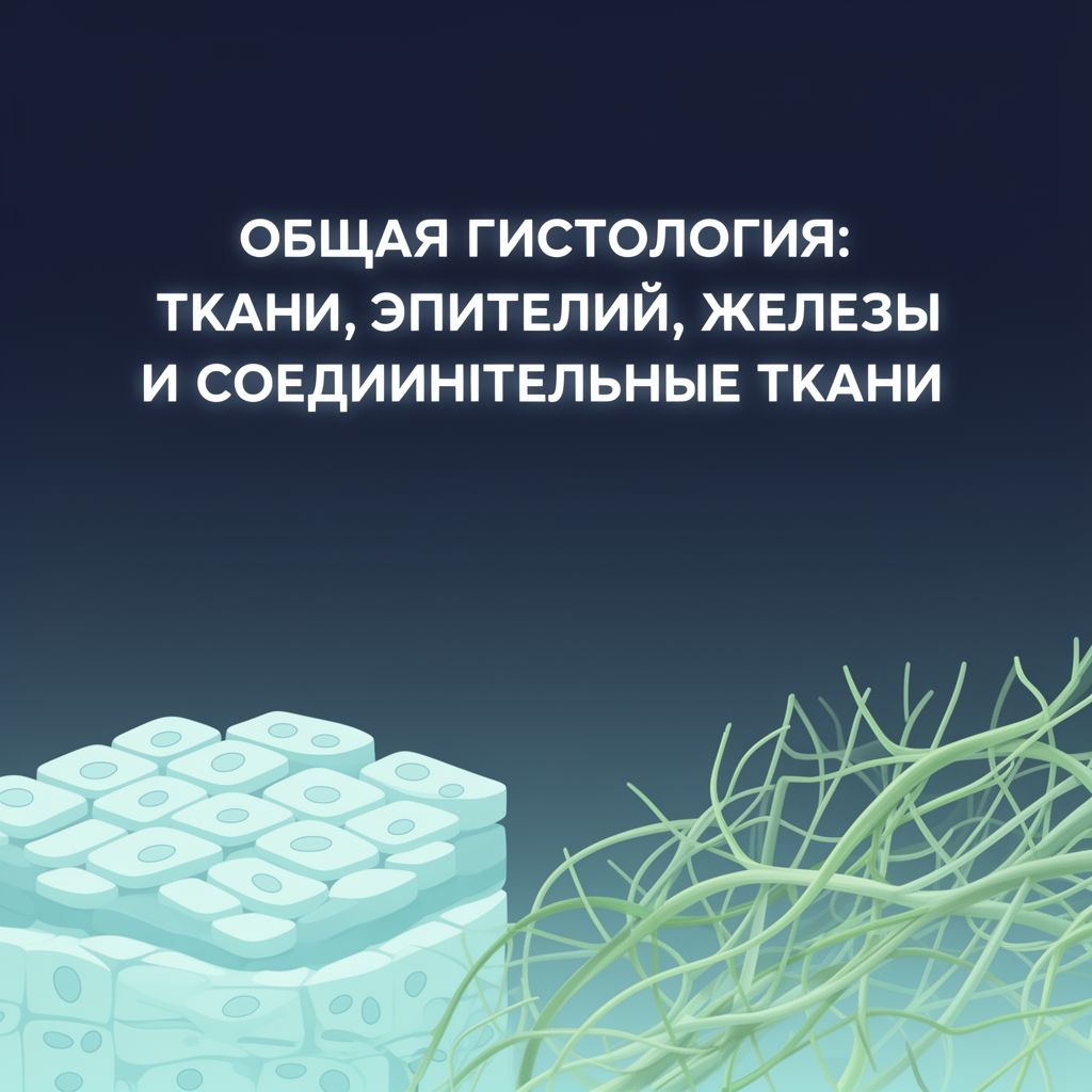 Общая Гистология: Ткани, Эпителий, Железы и Соединительные Ткани