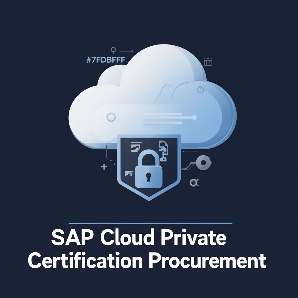 SAP Cloud Private Certification Procurement