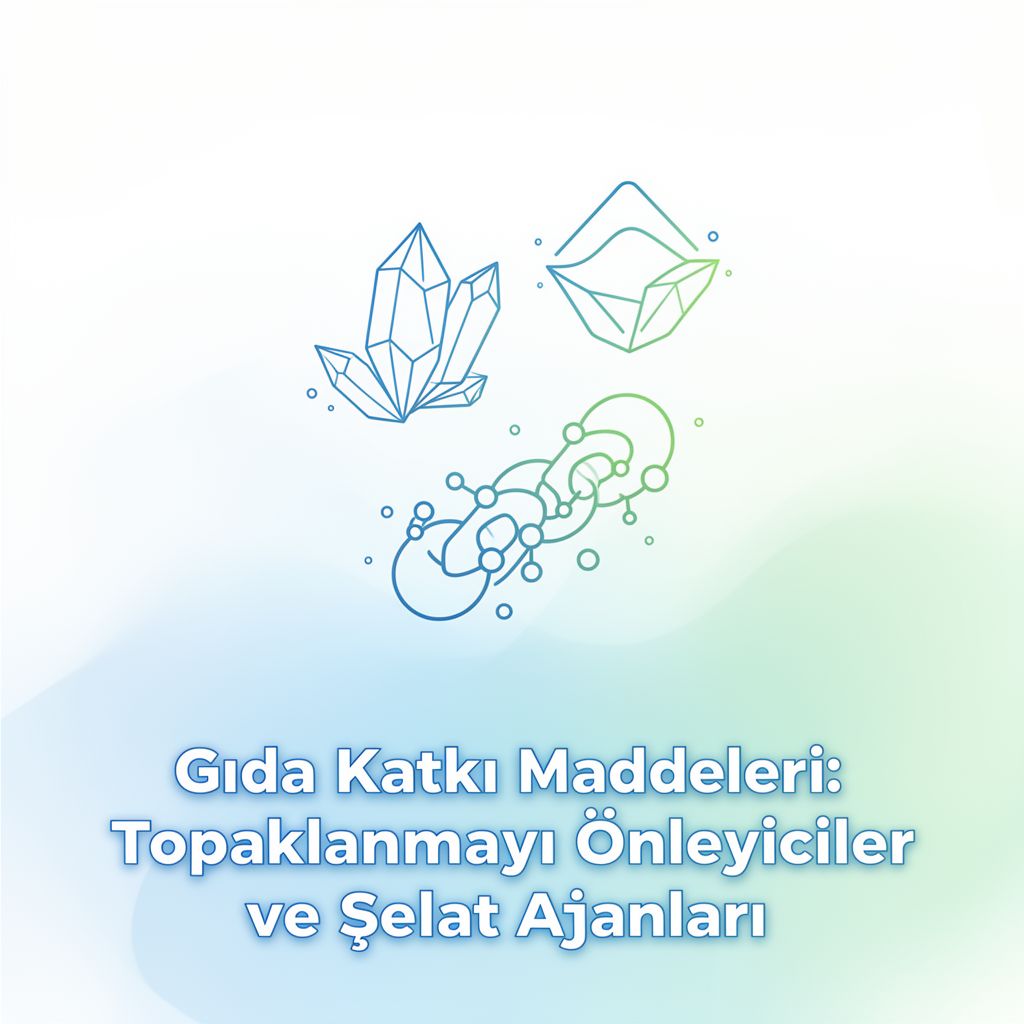 Gıda Katkı Maddeleri: Topaklanmayı Önleyiciler ve Şelat Ajanları