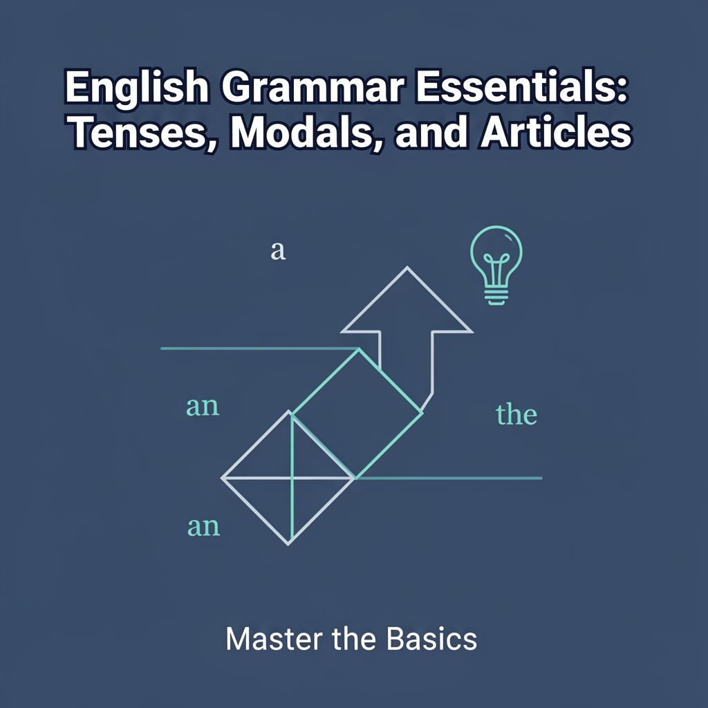 English Grammar Essentials: Tenses, Modals, and Articles