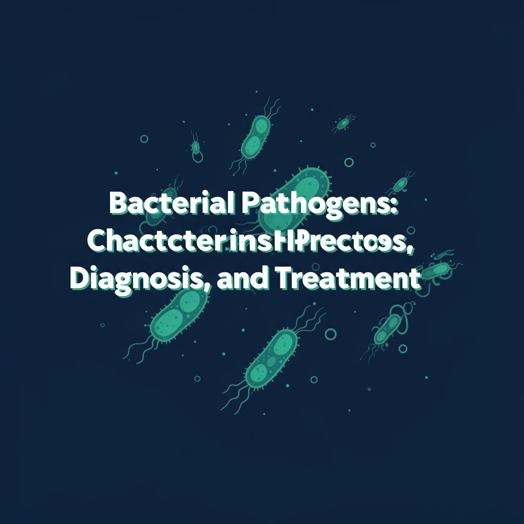 Bacterial Pathogens: Characteristics, Diagnosis, and Treatment