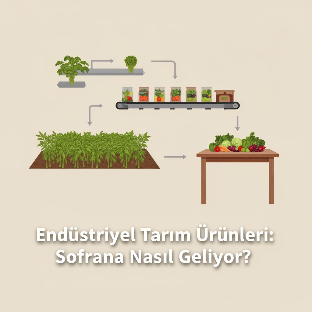 Endüstriyel Tarım Ürünleri: Sofrana Nasıl Geliyor?