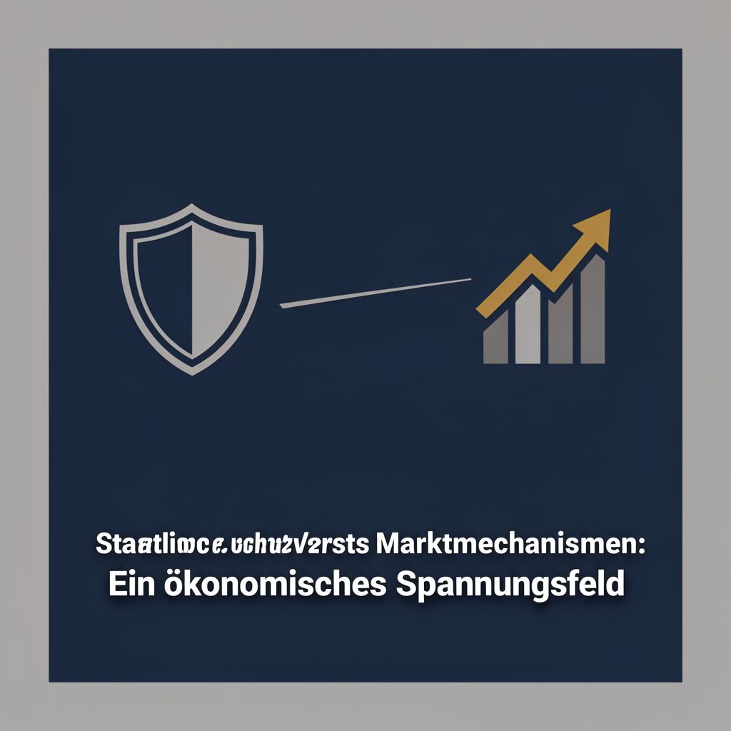 Staatlicher Schutz versus Marktmechanismen: Ein ökonomisches Spannungsfeld